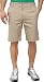 adidas Golf Men's Flat Front Shorts, Khaki/Lead, 36-Inch