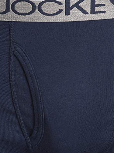 Image of Jockey 8009 Men's Super Combed Cotton Rib Solid Boxer Brief with Ultrasoft Waistband (Pack of 2)