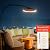 Bromic Eclipse Smart Heat 2900W Freestanding Patio Heater - Dimmable LED Light Ring, Radiant Heat, 220V-240V, Black Finish - BH0820001-1