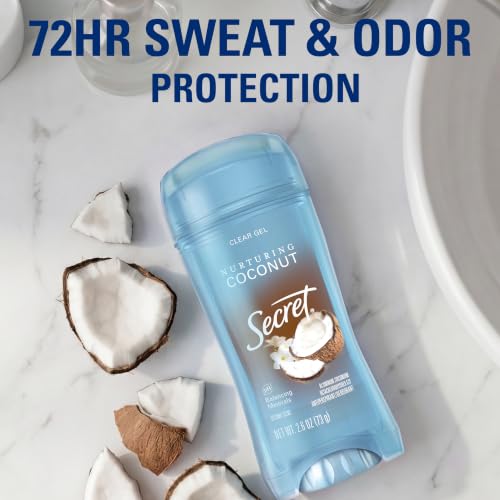 Secret Antitranspirante para Mujer Clear Gel 2.6 oz Pack 2 miniatura 3