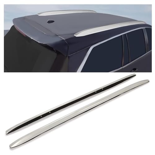 KUAFU Roof Rack Side Rail Compatible with 2016-2022 Honda Pilot 165 LBS Roof Rails Luggage Rooftop Cargo Carrier 2 Pcs - Silvery