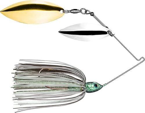 Strike King Tour Grade Spinnerbait Fishing Lure, Green Glimmer