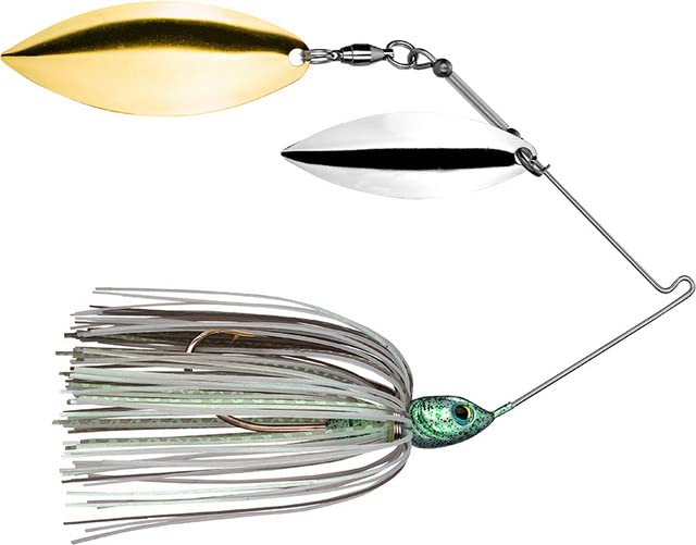 Spinnerbait Tour Grade 0.9L Colo Willow finitions soignées Mica Vert