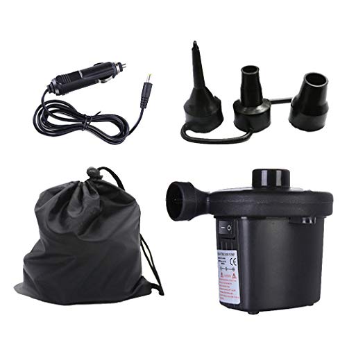 YIJU Carro Portátil Bomba de Ar Elétrico Compressor Colchão Inflator Pneu Deflator