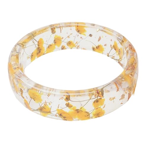Accesorio de muñeca con flores secas en resina ligera miniatura 1