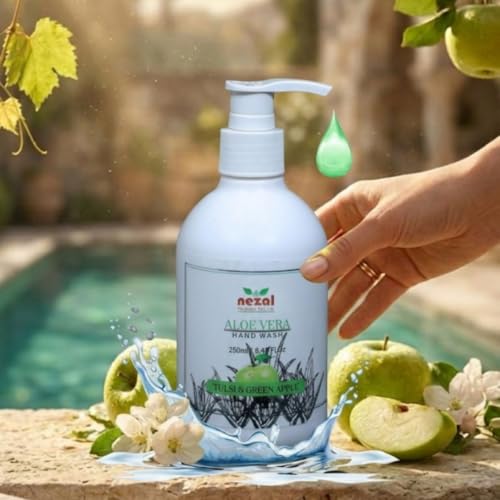 Image of Nezal Tulsi & Green Apple Liquid Handwash 250ml