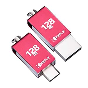 USB-Geheugenstick 64 GB Rood USB C 3.0 Hoge Snelheid Dubbele OTG-pennenflashdrive Compatibel met Nokia 7, 8/8.1, 7.1/7.1…