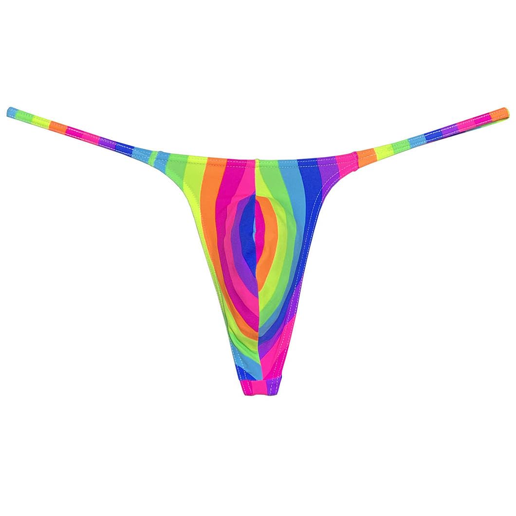 BotmoisMen's Micro G-Strings Bikini Underwear Male Slim Pouch Swim Thong Minimal Coverage Posing Tangas Spandex T-back