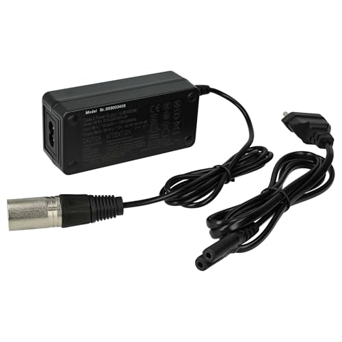 vhbw Cargador Compatible con Samsung SDI Side-Click 24V Bicicletas eléctricas - para baterías 44.1 W