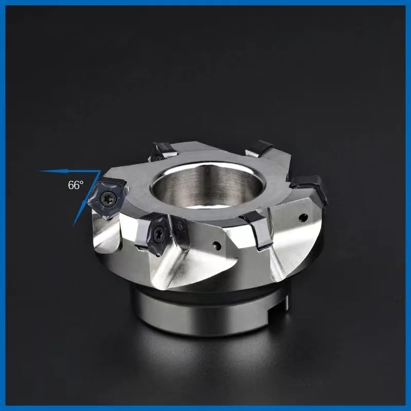 Tool Part for MFPN CNC Heavy Cutting Machining Tool MFPN66 Heavy Cutting Milling Cutter Head and PNMU Milling Insert - (Cutting Edge Diameter: MFPN66063-22-5T)
