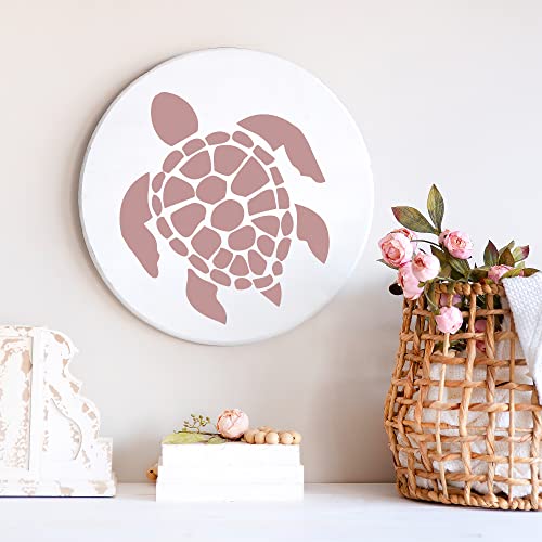 Turtle Stencil - Reusable Stencils For Painting - Mylar Stencil For Crafts And Decorations #TOP6