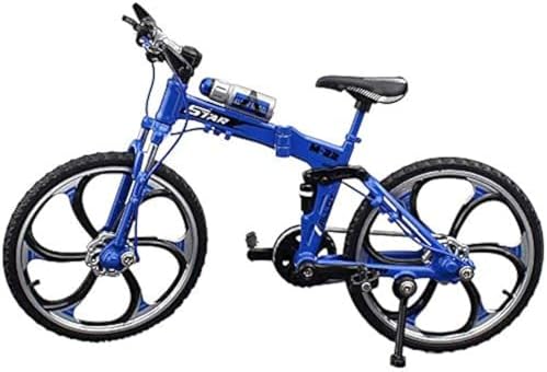 1pcs Mini Finger Mountain Bike Zinc Alloy Mini Bicycle Model Cool Model Decoration Crafts for Home，Bedroom, Living Room, Office,Decoration image 5