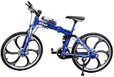 Lynkaye 1pcs Mini Finger Mountain Bike Zinc Alloy Mini Bicycle Model Cool Model Decoration Crafts for Home，Bedroom, Living Room, Office,Decoration