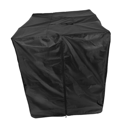 iplusmile Housse Réservoir Ibc Oxford Noir avec Fermeture Éclair Protection Imperméable et Anti-poussière pour Tonneau Eau Pluie Extérieur Couverture pour Stockage Eau Camping
