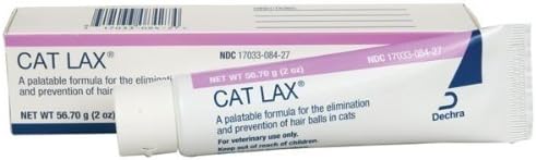 3 Pack! Dechra Cat Lax Hairball Formula, 2 oz (6 oz total)