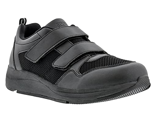 Drew Contest Mens Hook and Loop Slip Resistant Athletic Shoe