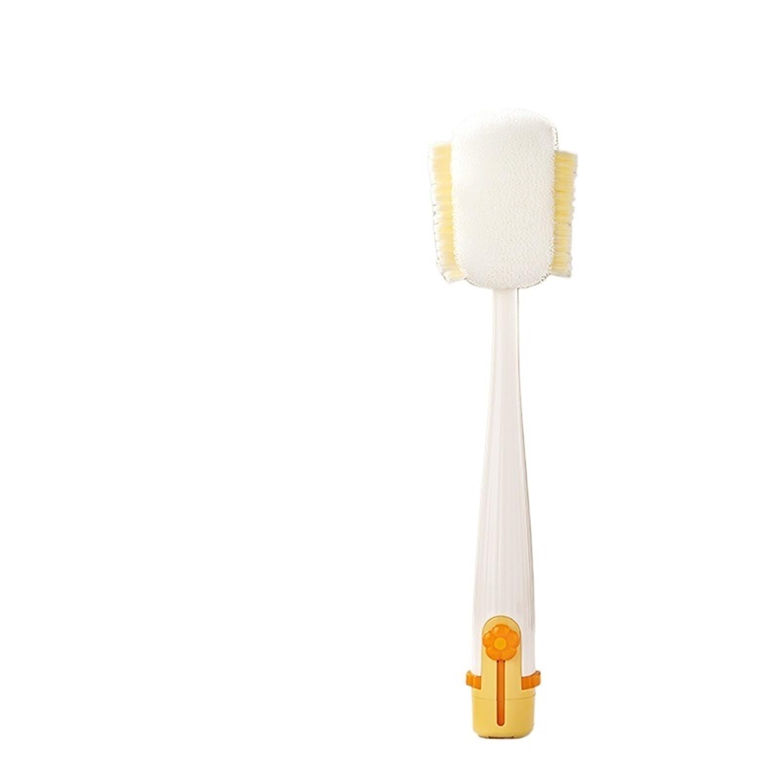 bottle brush Cup Brush Five-in-one, A Water Cleaning, Long-handled Multi-functional, Bottle(White1PCS)