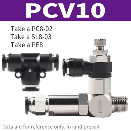 Clapet anti-retour induit PCV10 commande pneumatique vanne de régulation - 3