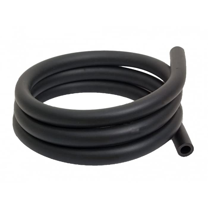 EPDM Rubber Tubing Size 8mm (5/16") I/D Black (90 Mtrs)