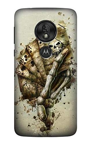 Skull Card Poker Case Cover For Motorola Moto G7 Play