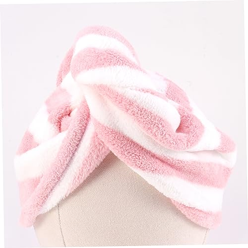 minkissy 2 Peças Toalha De Cabeça De Banho Touca De Banho Macia Touca De Banho De Cabelo Toalha De S