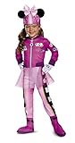 Disguise Minnie Roadster Deluxe Toddler Costume, Multicolor, Medium (3T-4T)