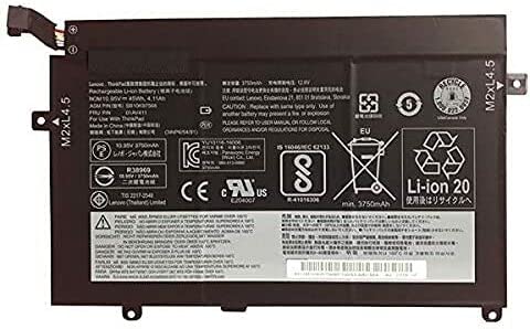 SellZone 01AV411 for Lenovo ThinkPad E470, E475 4 Cell Laptop Battery