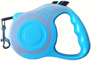 SYJYM - Correa retráctil para mascotas, con diseño de huesos coloridos, cuerda de nailon para perro