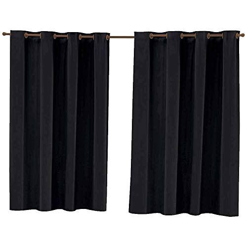 Cortina Blackout Corta Luz 220cm x 130cm - Preto