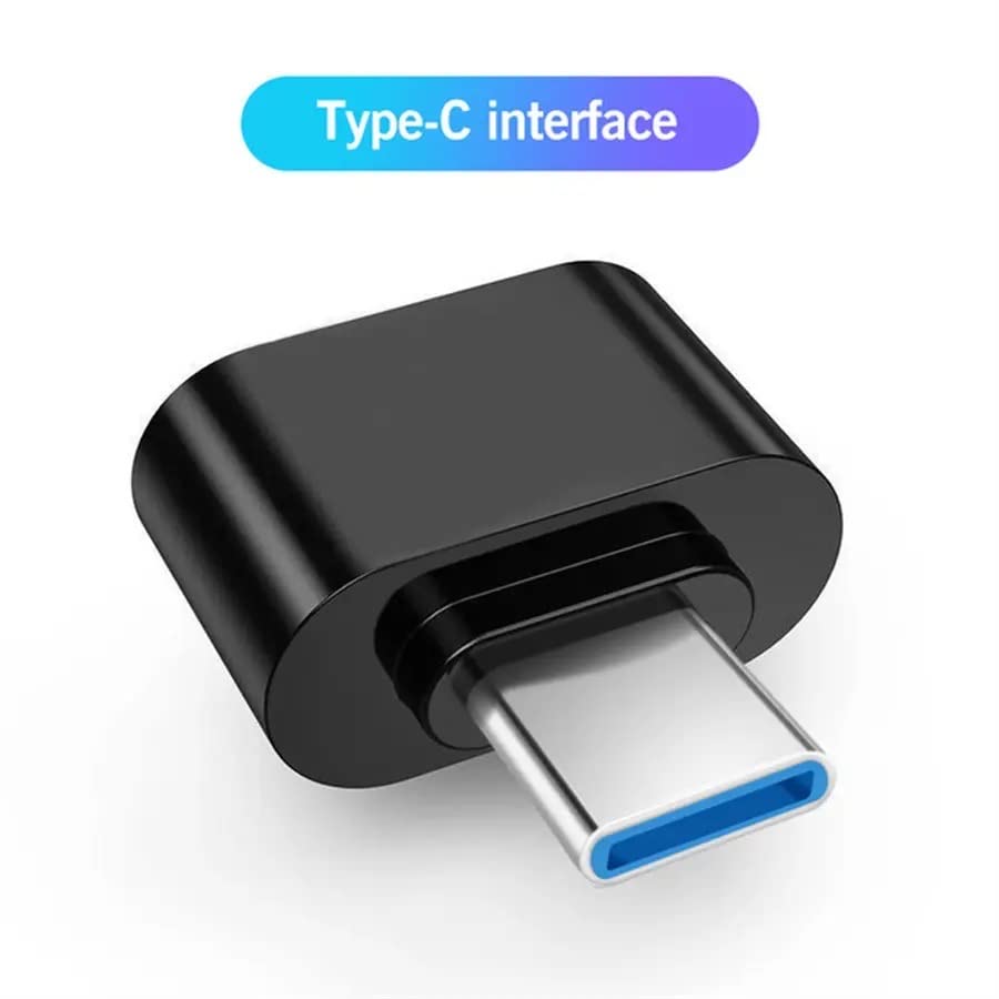 Adaptateur USB-C Vers USB-A Magnétique - Lot De 2 - Noir Et Blanc