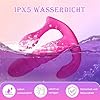 ZWFUN Butterfly Vibrator Vibration für Frauen mit 10 Vibrationsmodi und 3 Teleskopmodi Fernbedienung 3 in 1 G-Punkt Vibrator für sie leise Klitoris Stimulator Sex spielzeug für Frauen Paare Extrem Sex #4