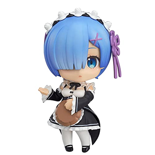 Zhongkaihua Re:0 Figura Rem Figura Anime Figura de acción, 3.93 Pulgadas (10 cm) Figura de PVC Decoración del hogar Decoración de Navidad Regalo de cumpleaños para Fans