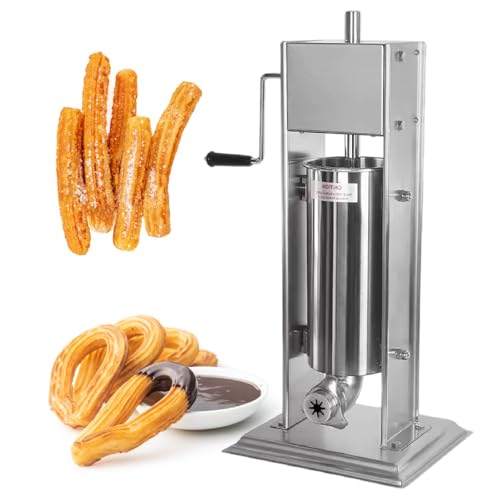 Máquina de frutas para rellenar postres, encimera de acero inoxidable, máquina vertical para hacer donas para el hogar, restaurantes, panaderías
