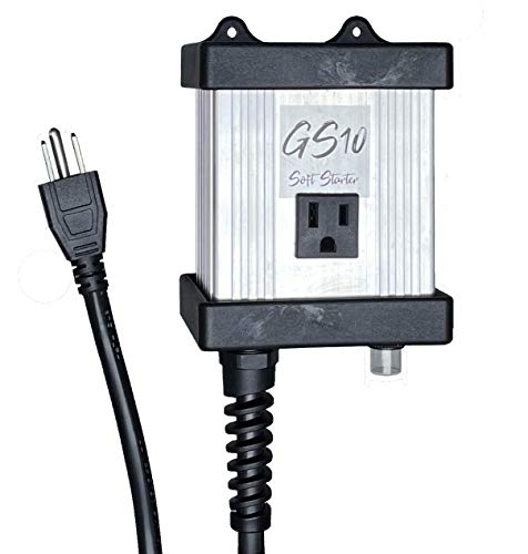 Innoraymond GS10 Universal Soft Starter for Miter Saw Table Saw Grinder Router Planer Dust vac etc. (120V, 15A max.)