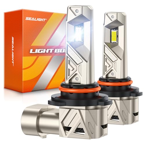SEALIGHT 9005/HB3 LED Bulbs, 96000LM S6 Pro 9005 Bulb with