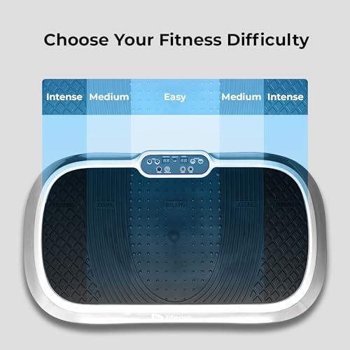 LifePro Waver Vibration Plate Exercise Machine - Whole Body Workout Vibration Fitness Platform w/ Loop Bands - Home Training Equipment for Weight Loss & Toning 6 41+R4PmEm6L. AC
