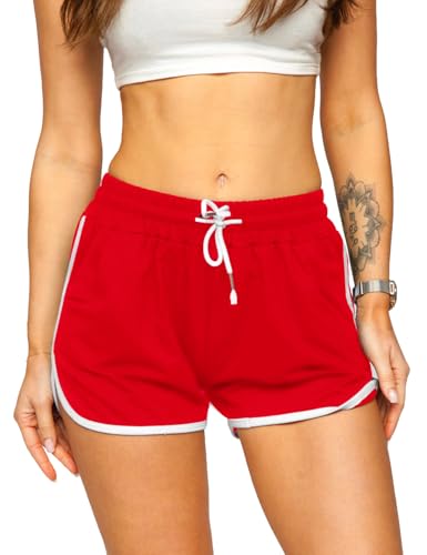 Hanyomo Yoga Fitness Pants – Red M