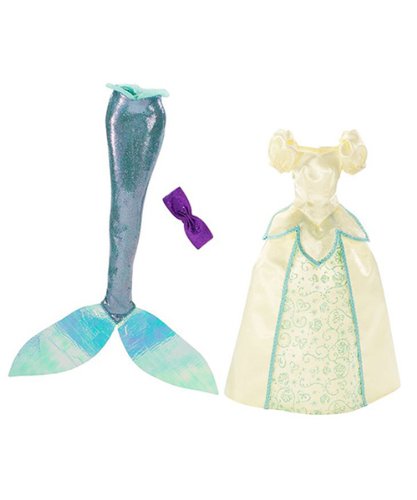 Disney Princess V8790 Ariel Sparkle Fashion Dress Pack : Amazon.co.uk: Toys  & Games
