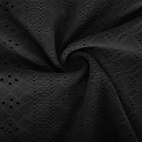 Tank Top for Women Loose Hollowed Out Sleeveless Camisole Casual Solid Color Eyelet Embroidery Cami Basic Flowy Tops2