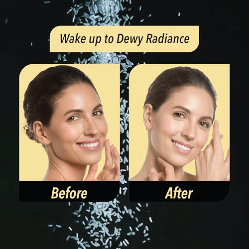 Image of Dr.Rashel Rice Water Night Cream, Deep Moisturizing Face Cream, Collagen Boosting, Brightening Formula, Pack of 2 (50g Each)