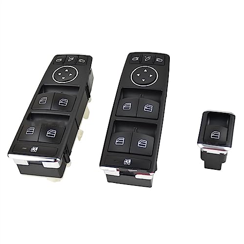 Interruptor de ventanilla eléctrica principal con tacto original para Mercedes Benz X204 3