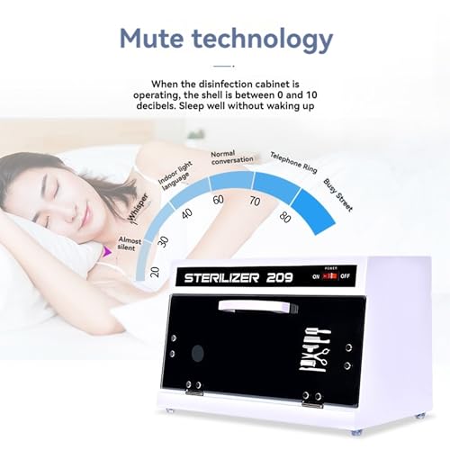 Armadietto sterilizzatore UV per disinfezione – grande grado medico per spa, unghie, tatuaggi, strumenti dentali e barbieri, saloni di bellezza e parrucchieri