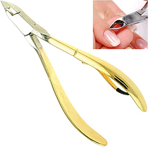 CS10 4" Professional Nail Cuticle Trimmer from Solingen, Germany. Best Stainless Steel, Anti-corrosive. Perfect Tool for Manicure and Pedicure. Premium Cuticle Cutter (7mm Blade)