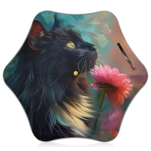 Parapluie boutons-poussoir enfants anti-coincement avec protection UV