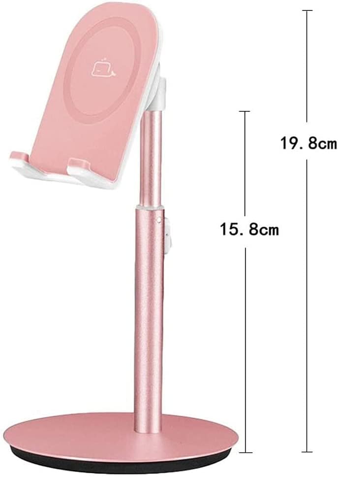 Cell Phone Stand, Angle Adjustable Holder for Desk Tablet Compatible with Smartphone