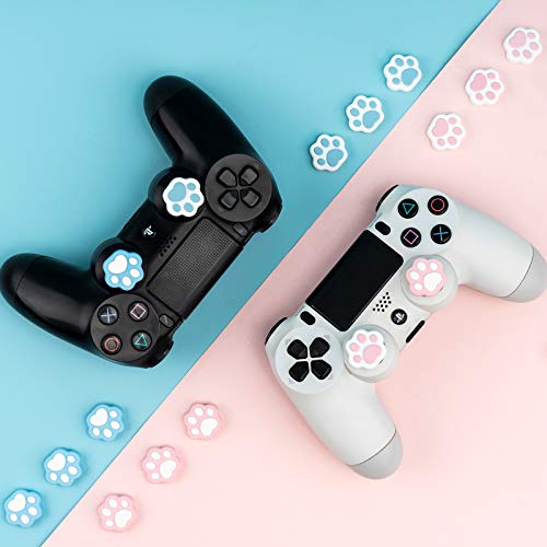 GeekShare Cat Claw Playstation 4 Controller Thumb Grips, Thumbsticks Cover Set Compatible with Switc