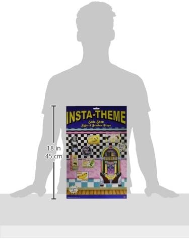 Miniatura 4 de Soda Shop - Letreros y accesorios para jukebox (1 unidad) (8paquete)