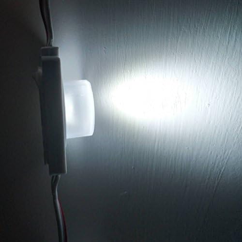 10pcs 2W 200-220lm high Bright Waterproof LED Van Interior Light, 3030 chip Ceiling Lights Led for Boats Lorries Transit, car, Billboard, Store Front Lighting