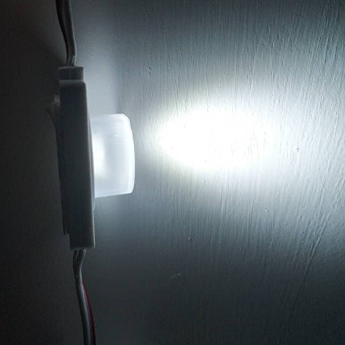 10pcs 2W 200-220lm high Bright Waterproof LED Van Interior Light, 3030 chip Ceiling Lights Led for Boats Lorries Transit, car, Billboard, Store Front Lighting