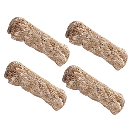 Parliky 4 Pack Outdoor Fire Starter Ropes Ropes for Camping Fire Lighter Ropes Emergency Fire Rope for Barbecues Campfires